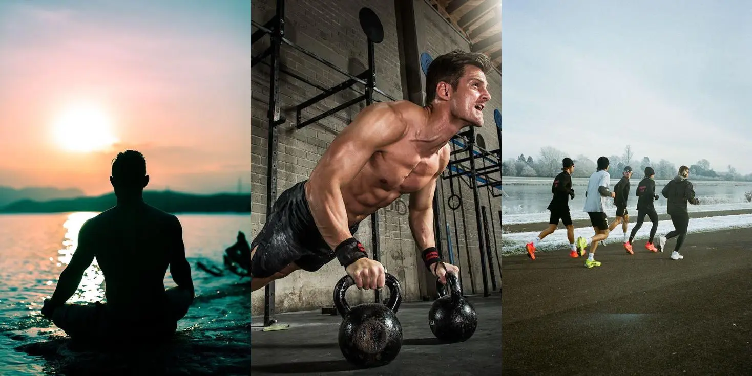 Grupo de personas corriendo